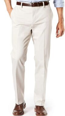Dockers Signature Khaki | Straight Fit | Lux Cotton Stretch | 40 x 30 - NEW